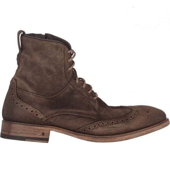 John Varvatos Fleetwood suede boot. Size 10 EU 43 John Varvatos John Varvatos Fleetwood Boots, Suede Lace-up  main image 4